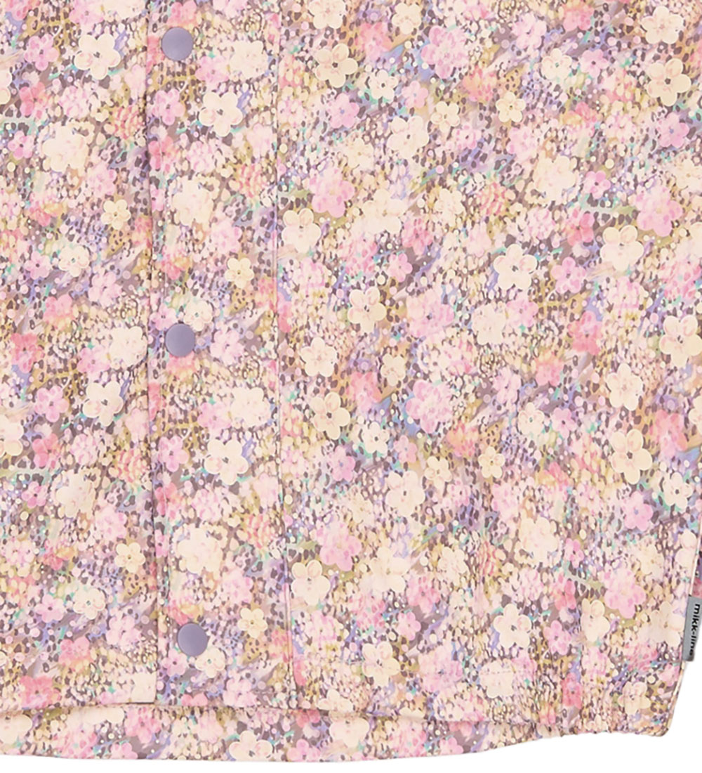 Mikk-Line Regenkleidung m. Träger - PU - Quaste m. Blumen