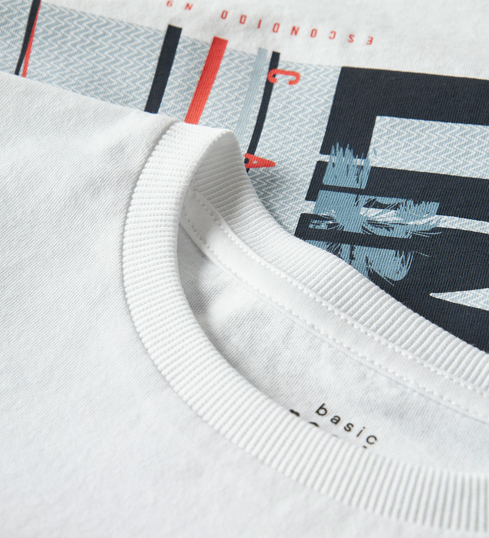 Name It T-Shirt - NkmVelix - Bright White/Grenzenlos