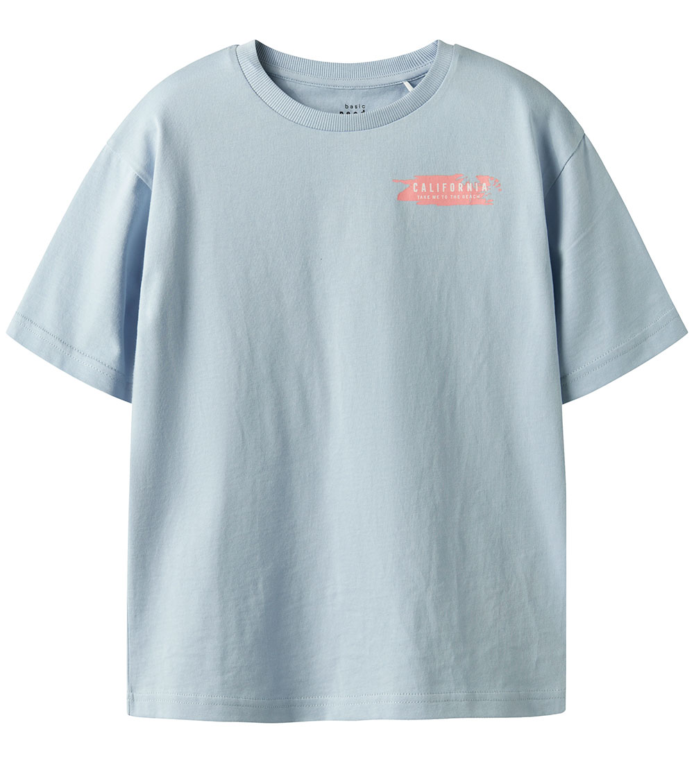 Name It T-shirt - NkmVelix - Celestial Blue/California