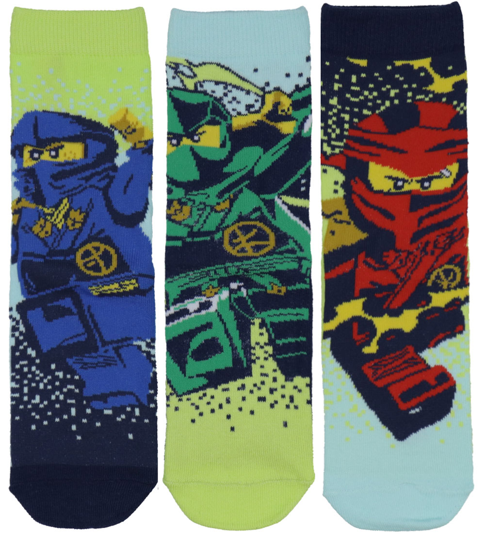 LEGO® Wear Ninjago Socks - 3-Pack - Dark Blue