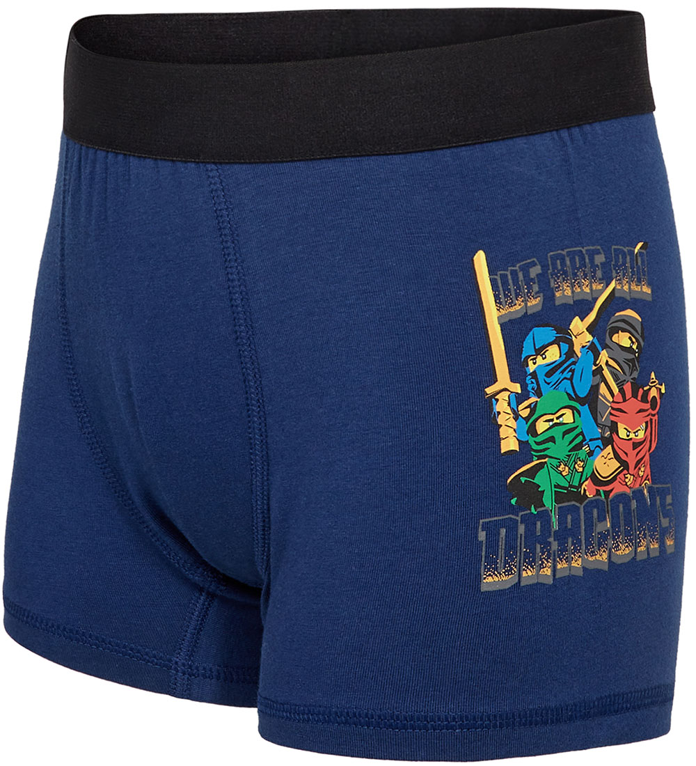 LEGO® Wear Ninjago Boxers - 3-Pack - LwAgan - Dark Blue
