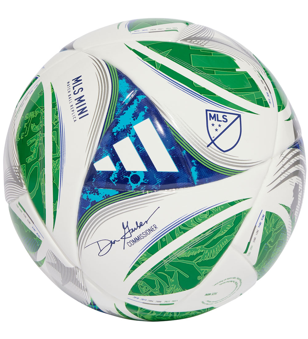 adidas Performance Football - MLS Mini - White/Green/Globlu