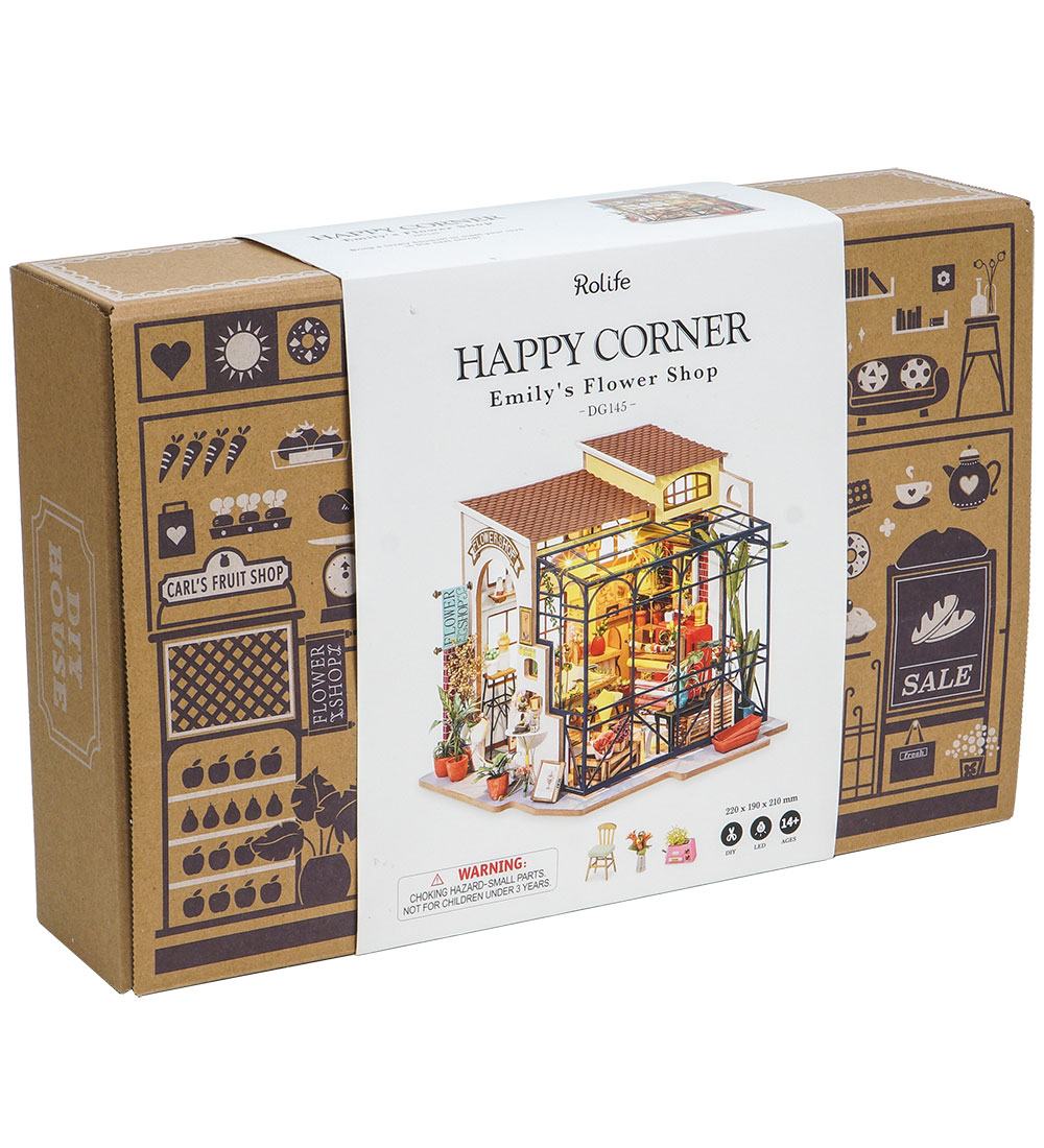 Rolife Miniature Diorama - DIY - Happy Corner - Emily's Flower S
