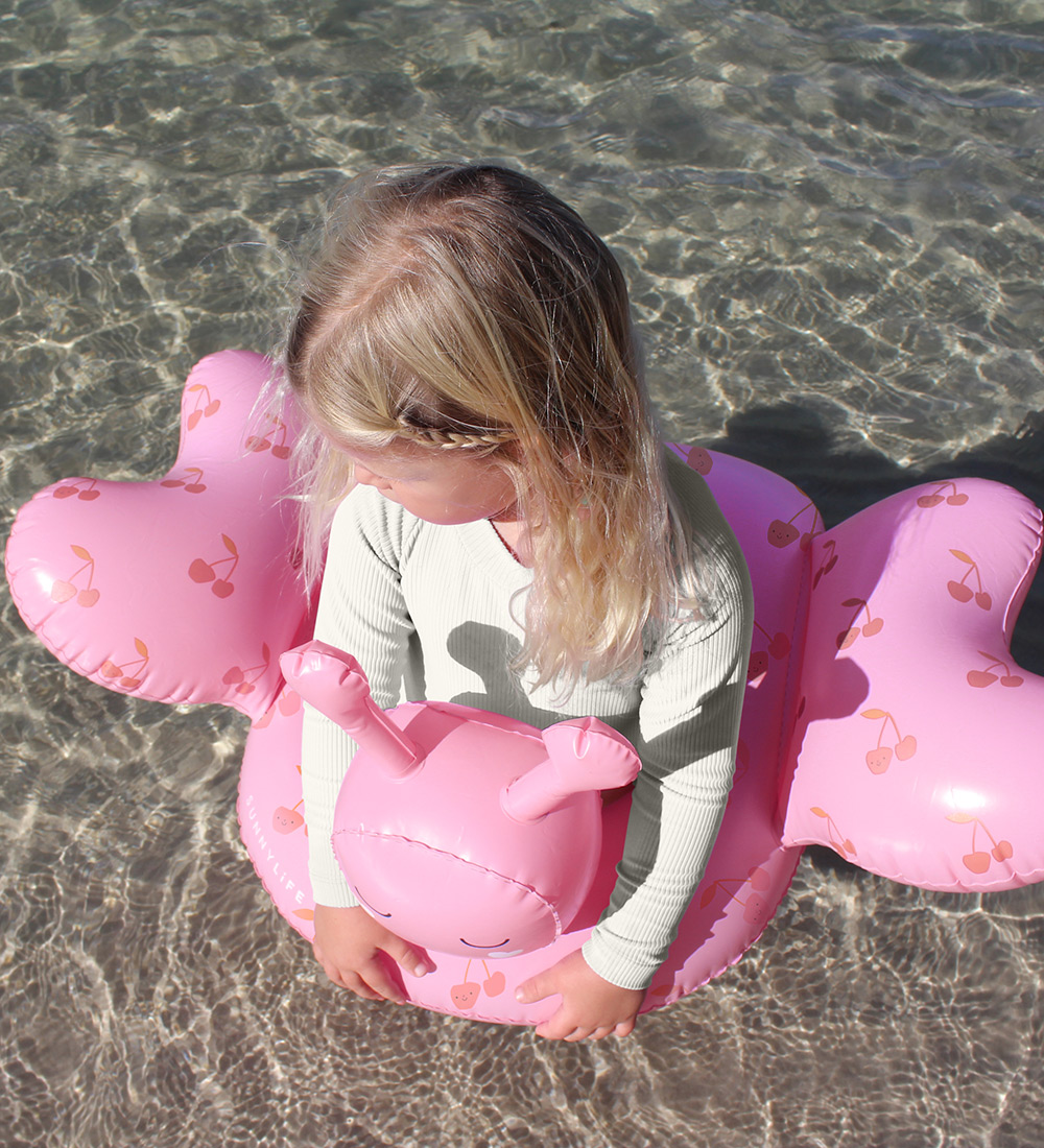 SunnyLife Swim Ring - 54x80 cm - Cotton Candy/Cherry