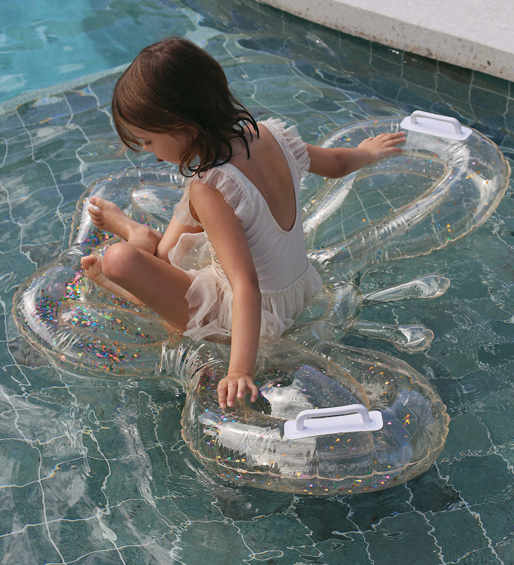 SunnyLife Pool Mattress - 112x85 cm - Butterfly - Cotton Candy/G