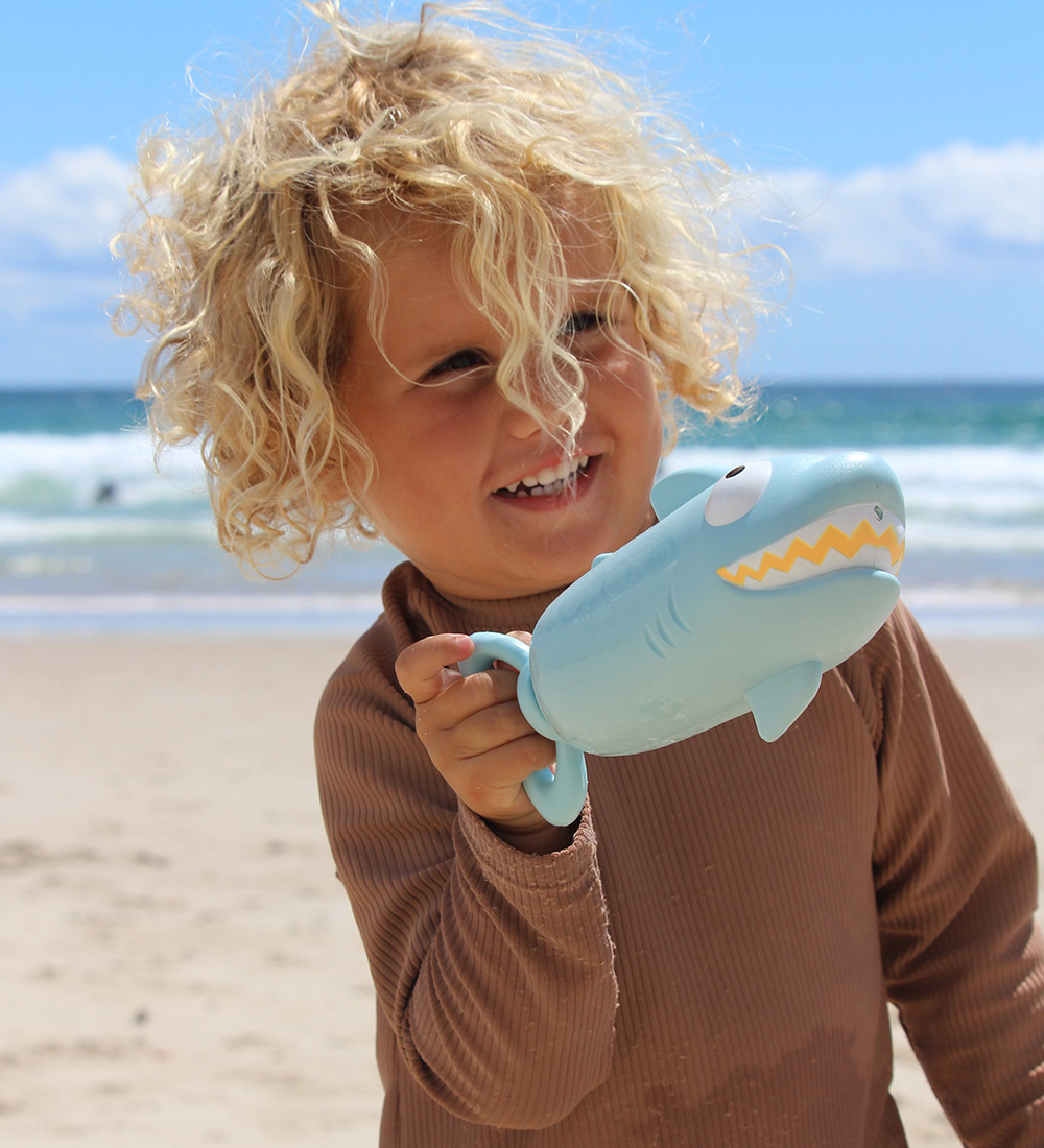 SunnyLife Water Squirters Shark - Pastel Blue