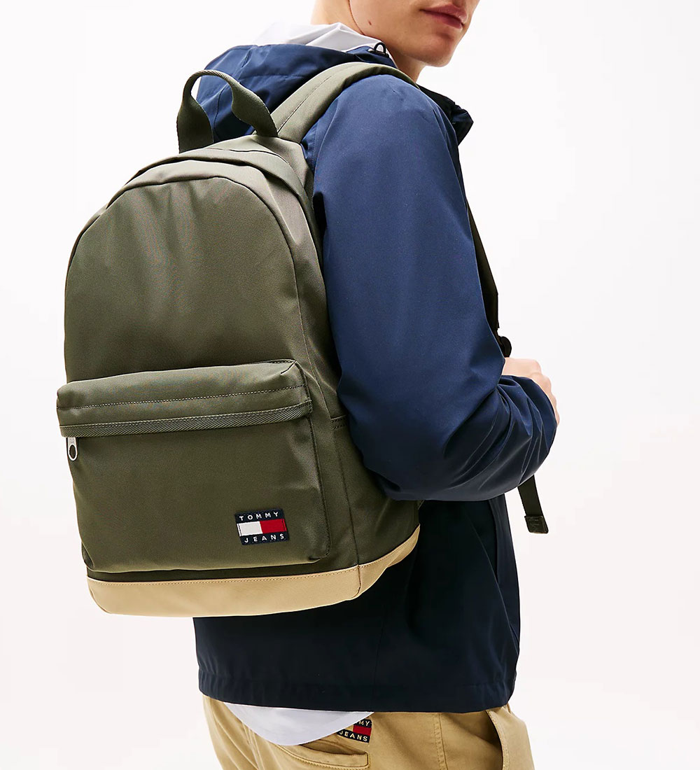 Tommy Hilfiger Backpack - Ace Daily - Pewter Green