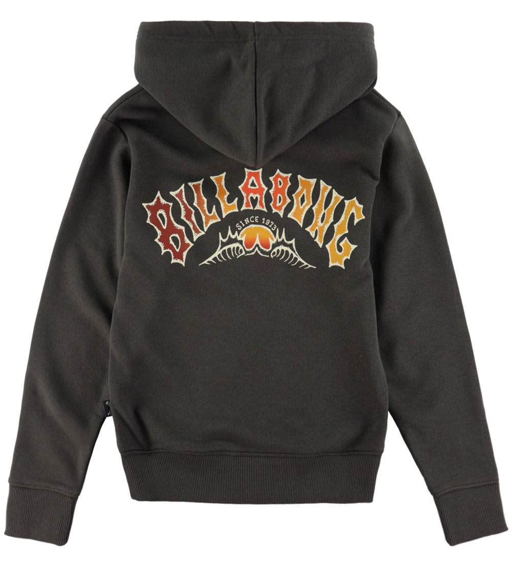 Sweat à Capuche Billabong - Fondation - Marron av. Imprimé