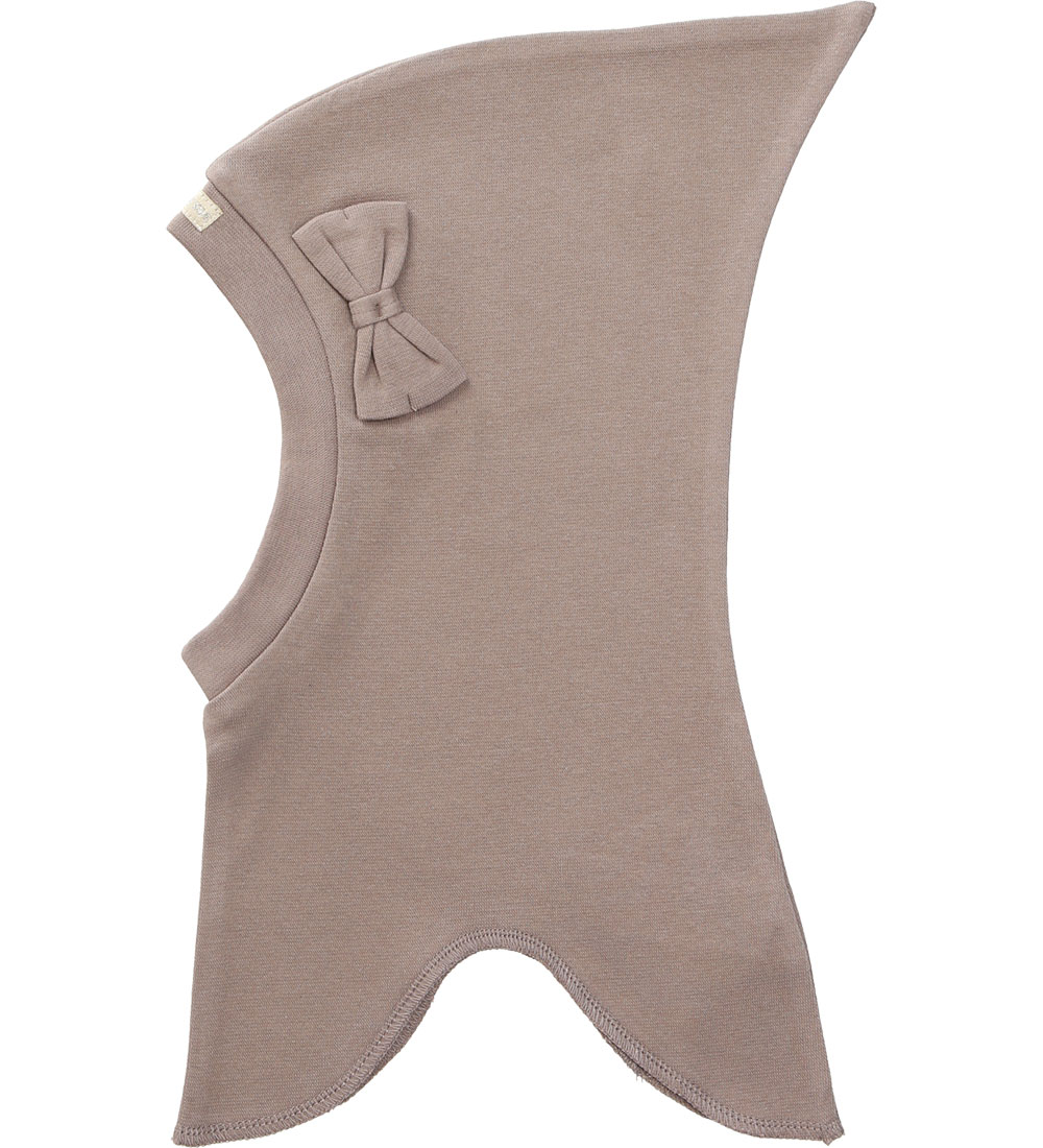Racing Kids Balaclava - Single Layer - Stone w. Bow