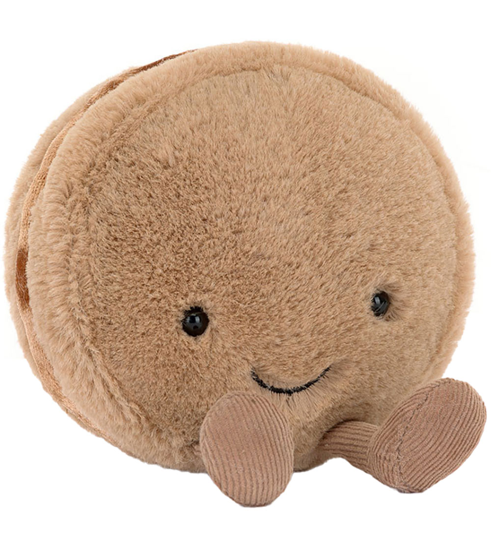 Jellycat Soft Toy - 12x10 cm - Amuseables Mona Macaron - Chocola