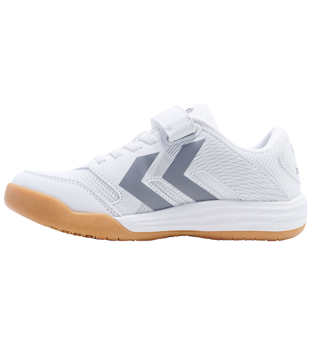 Hummel Indoor Sports Shoes - Multiplay Stable VC Jr - White/Grey
