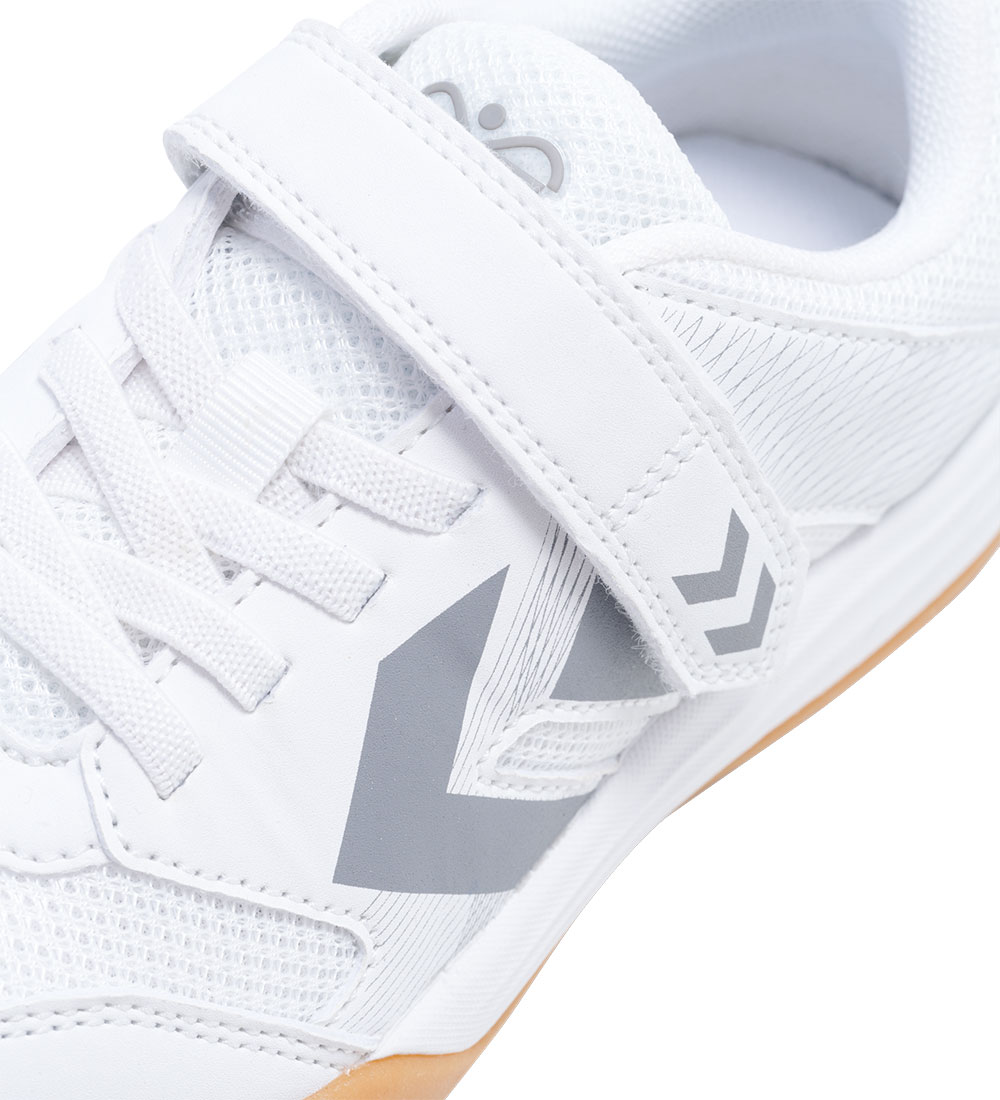 Hummel Indoor Sports Shoes - Multiplay Stable VC Jr - White/Grey
