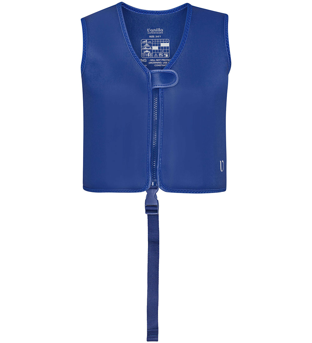 Vanilla Copenhagen Swim Vest - Neo - Azure Blue