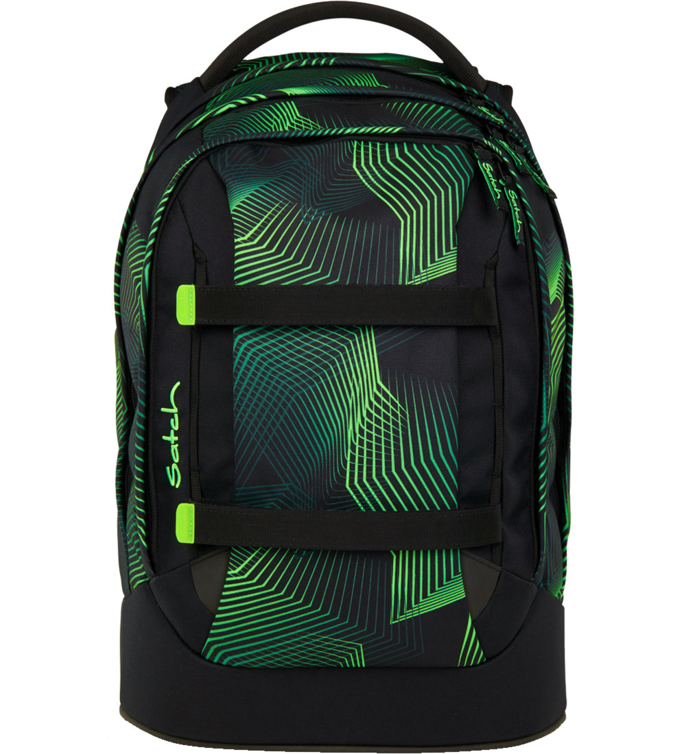 Satch School Backpack - Pack - Seismic Green