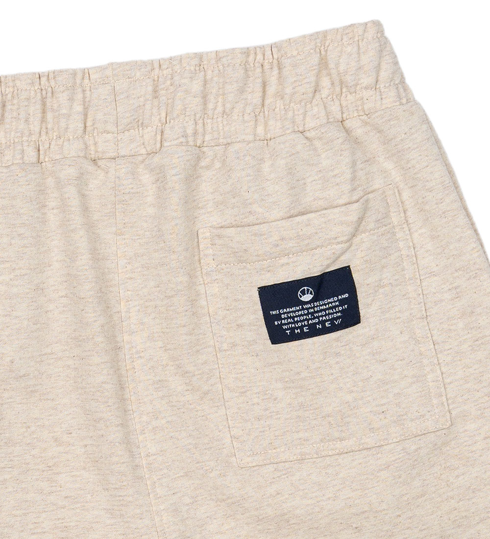 The New Sweat Shorts - TnNorvalde - Oatmeal Melange