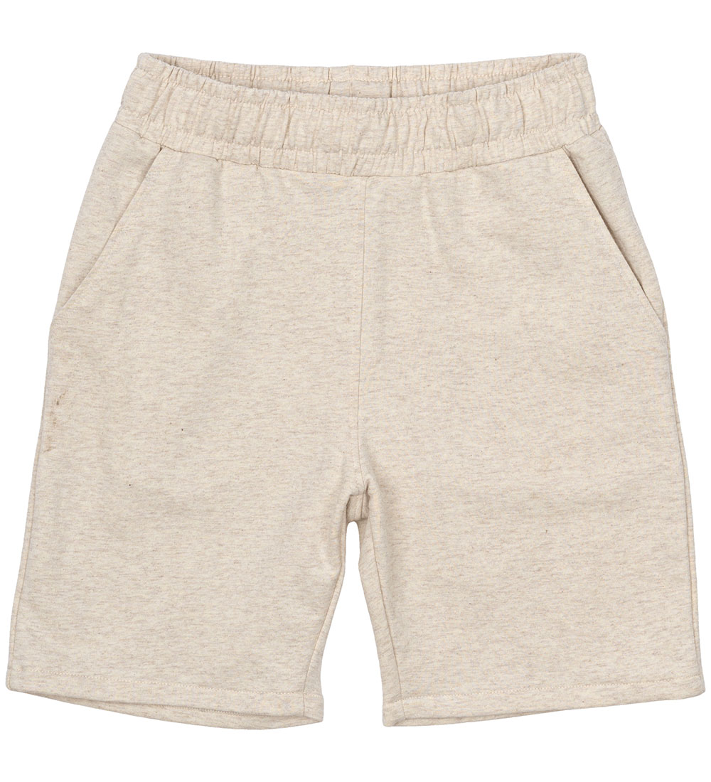 The New Sweat Shorts - TnNorvalde - Oatmeal Melange