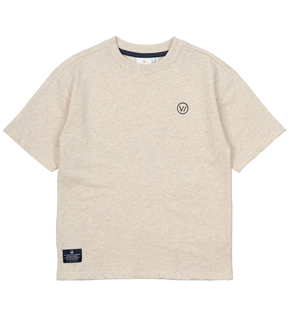 The New T-shirt - TnNorvalde - Oatmeal Melange