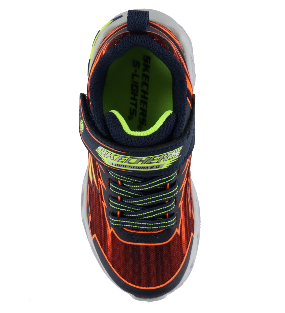 Skechers Shoes w. Light - Light Storm 2.0 - Bolt-Brights - Black