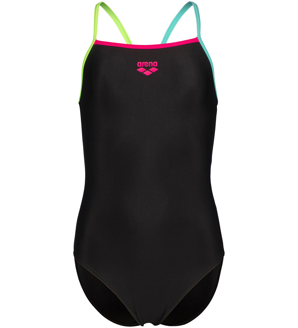 Arena Swimsuit - Light Drop - Black/Soft Green