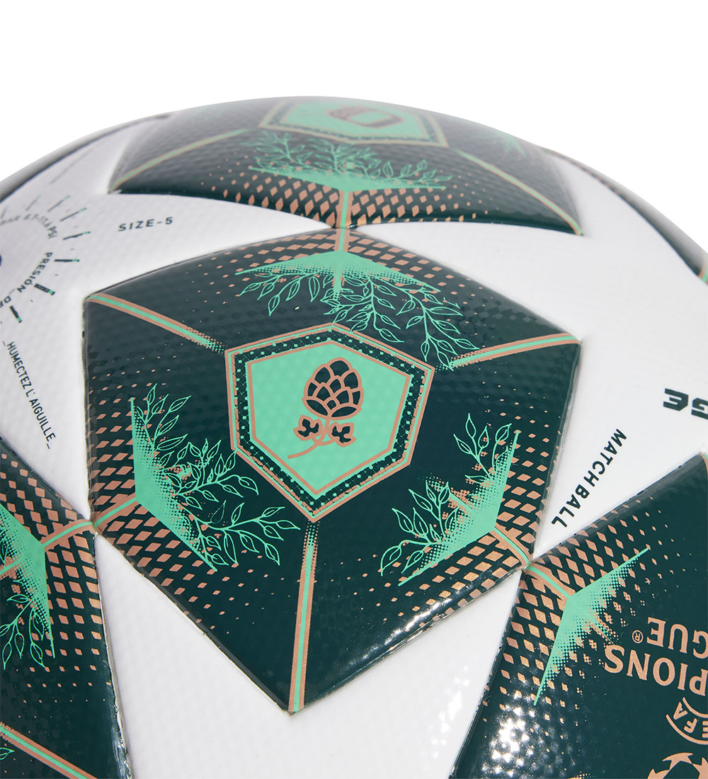 adidas Performance Jalkapallo - UCL LGE - White/Shagrn/Sslime