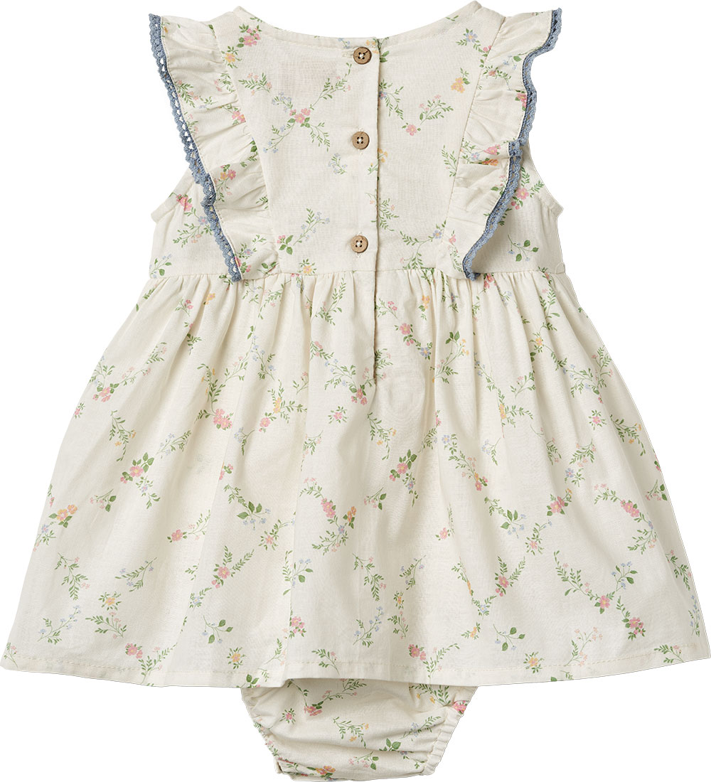 Wheat Bodykleid k/ä - Sofia - Ivory Karierte Blumen