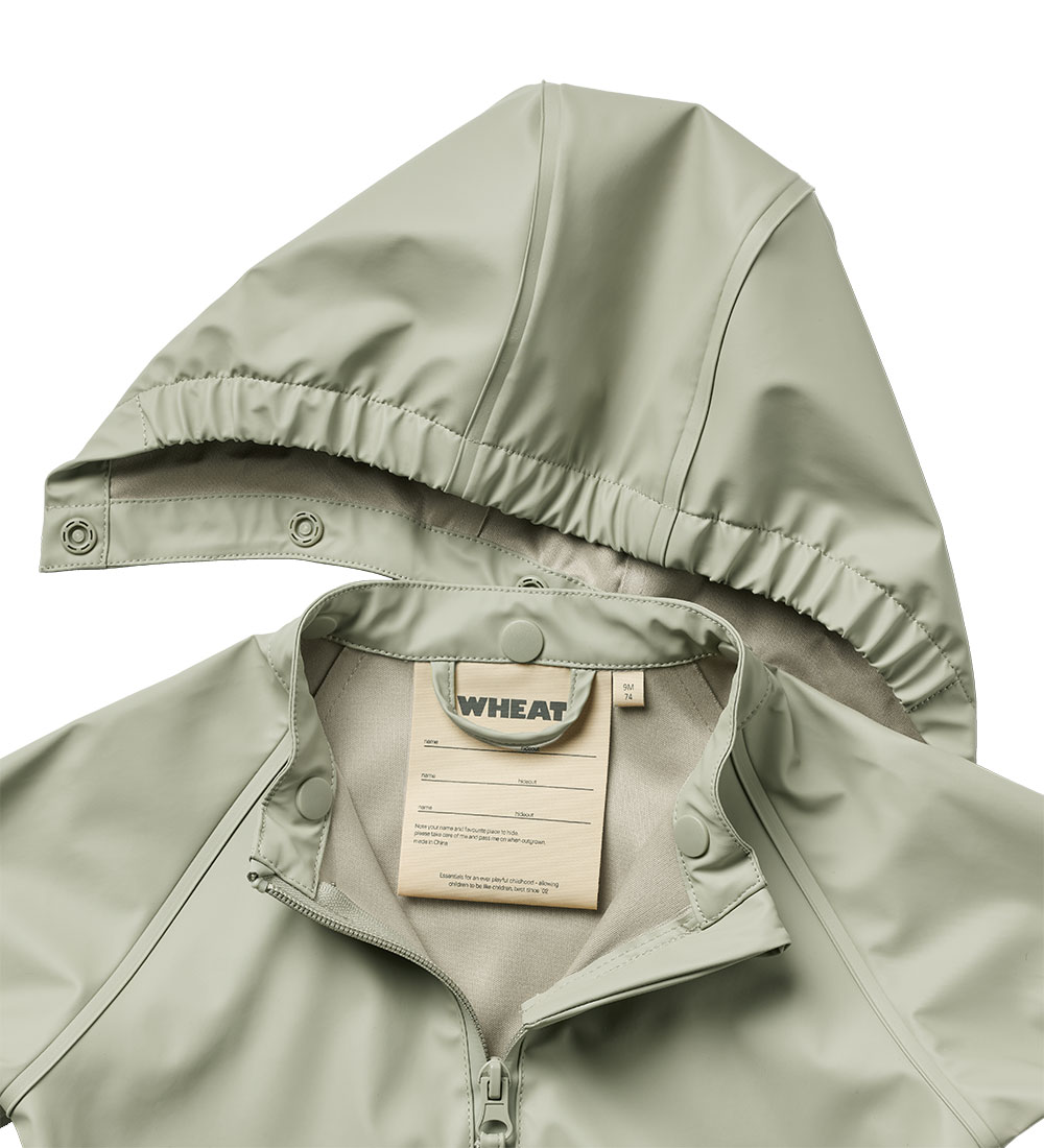Wheat Rain Jacket - PU - Chardy - Green Tea