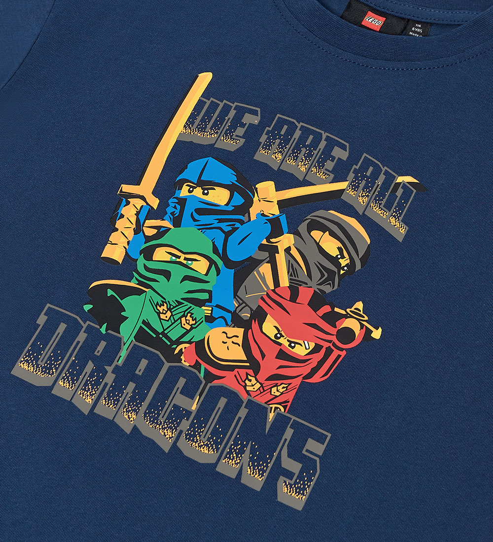 LEGO® Wear Ninjago T-shirt - LwTaffy - Dark Blue