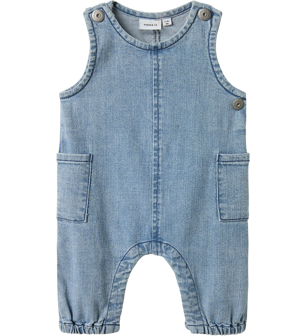 Name It Tuinbroek - NbmFred - Light Blue Denim