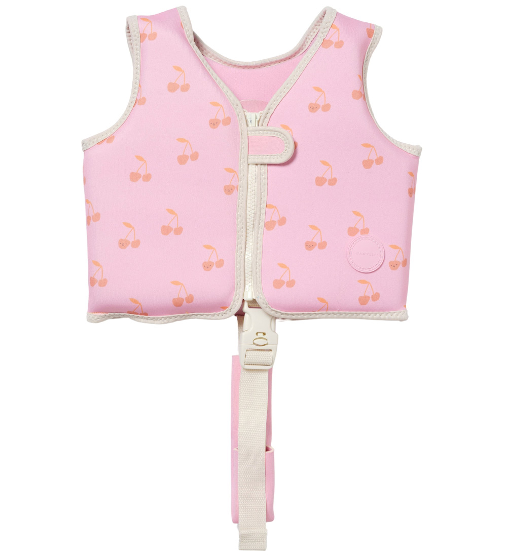 SunnyLife Simväst - Cotton Candy - Cherry
