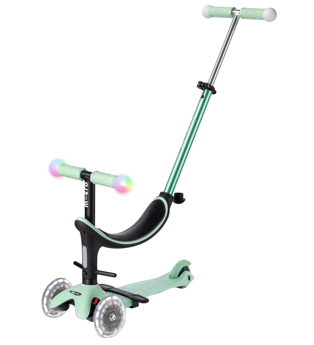 Micro Scooter - Mini2grow Deluxe Magic LED - Mint