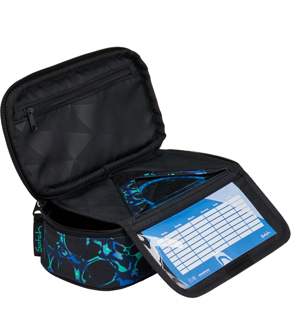 Satch Pencil Case - Caleido Blue