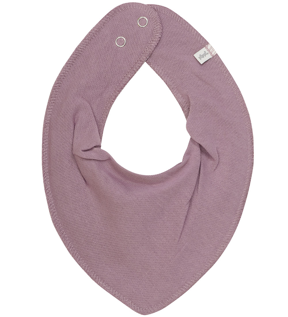 Pippi Teething Bib - Pointy - Elderberry