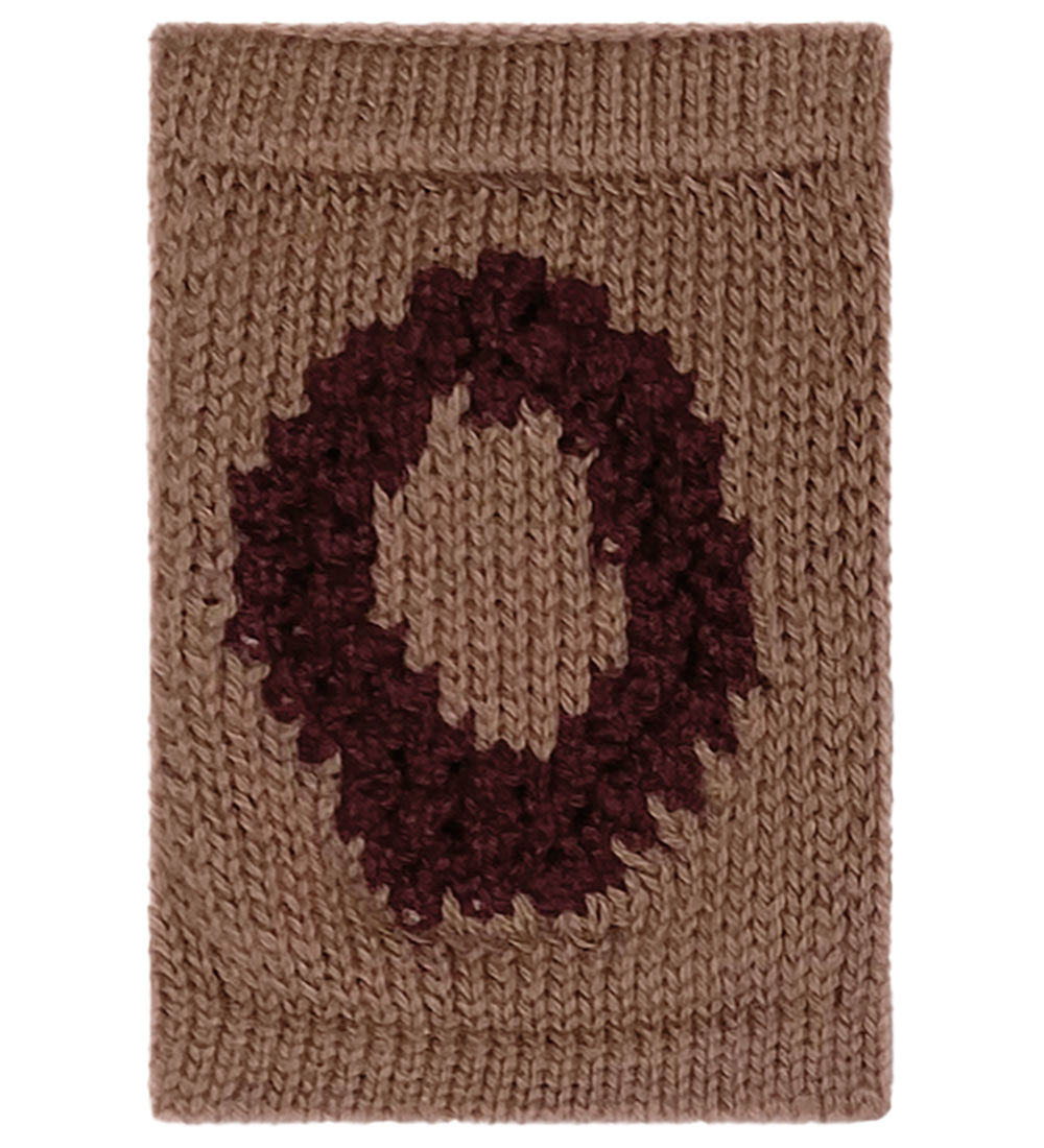 Smallstuff Knitted Letter - O - Pink Alphabet