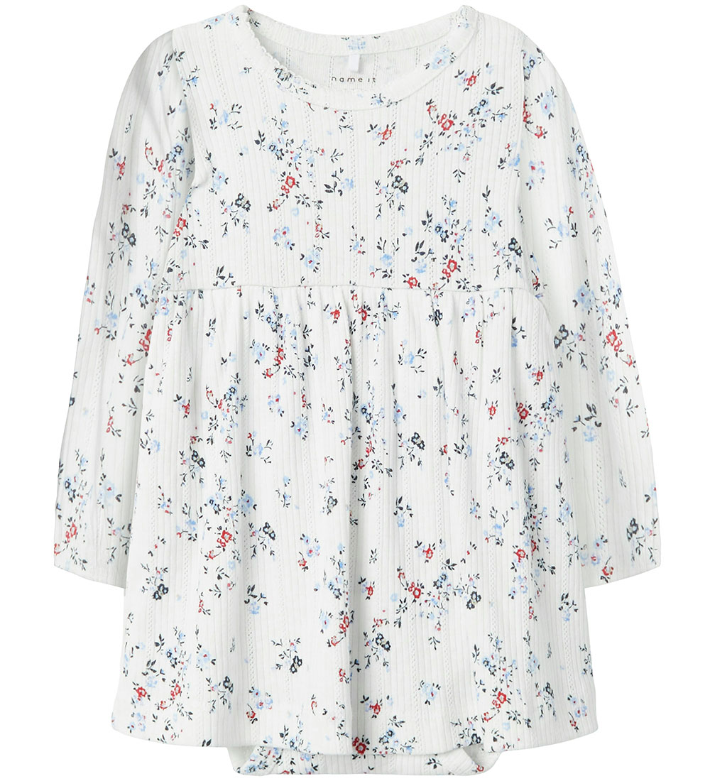 Name It Bodykleid l/ä - Rib - NbfFiline - Cloud Tänzer