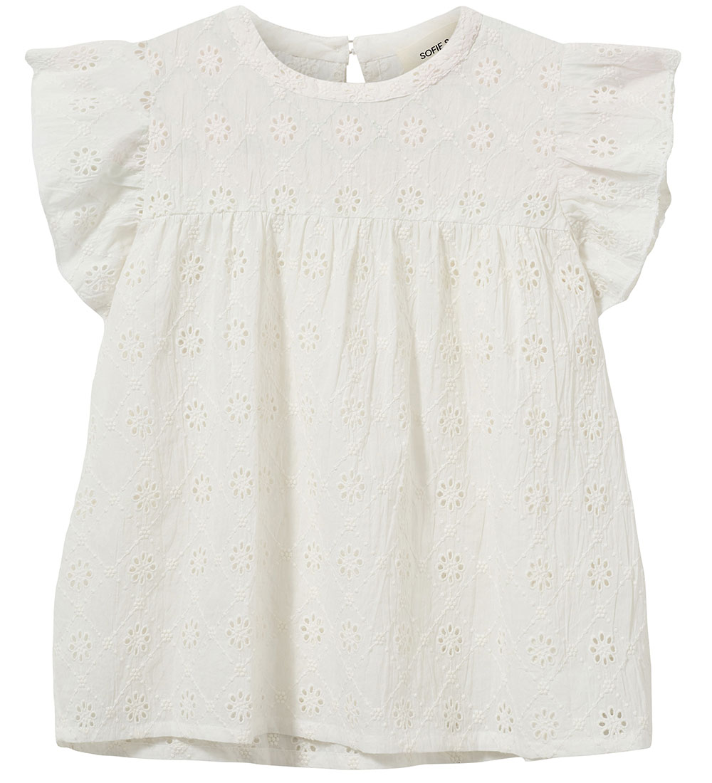 Top Sofie Schnoor - Faizazy - Blanc comme neige