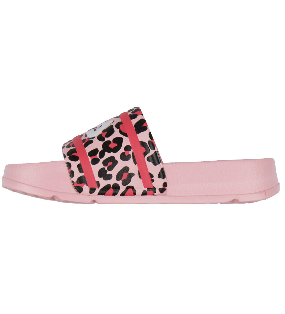 Fila Flip Flops - Morro Bay P - Pink-a-boo/Leopard