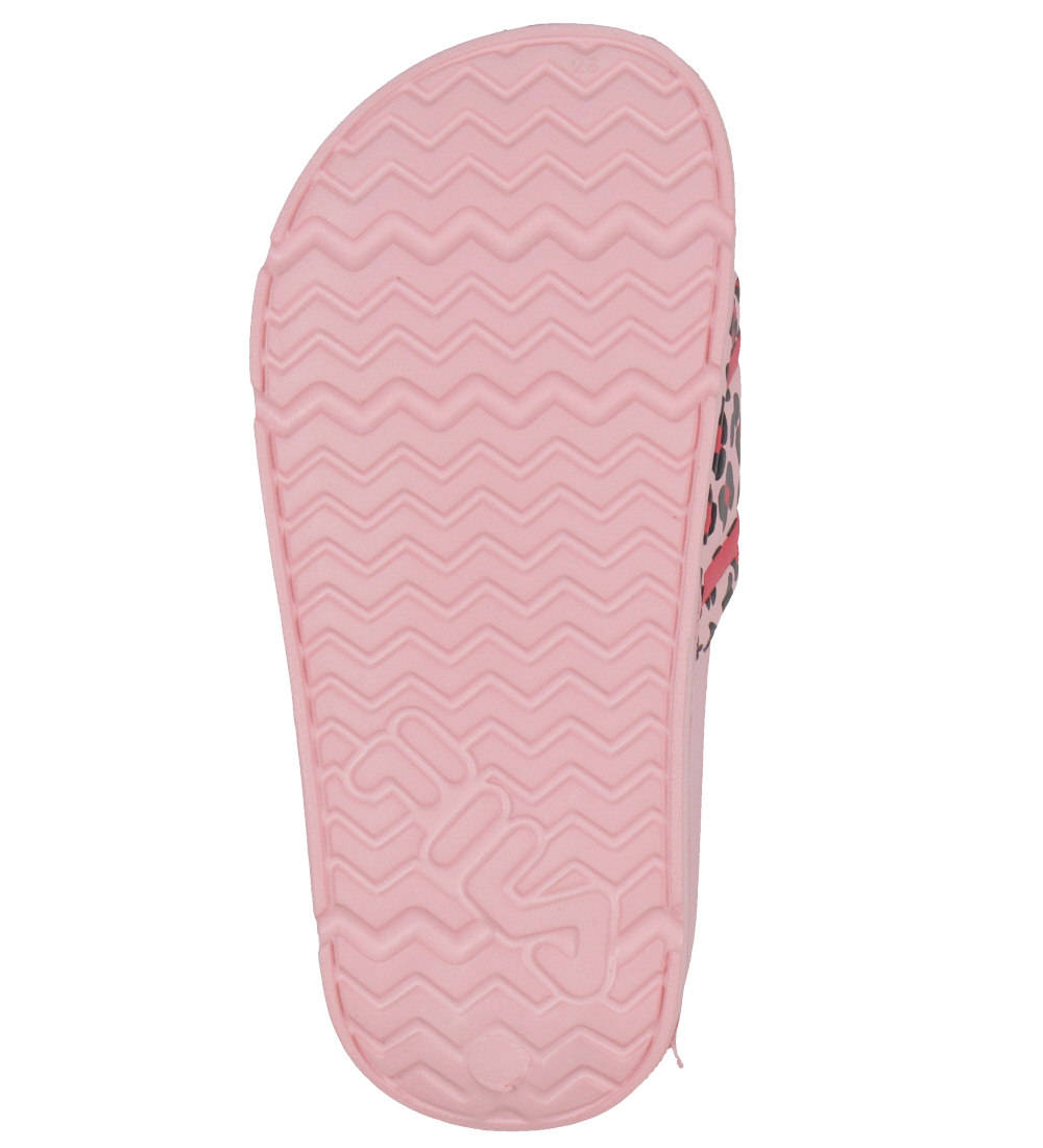 Fila Flip Flops - Morro Bay P - Pink-a-boo/Leopard