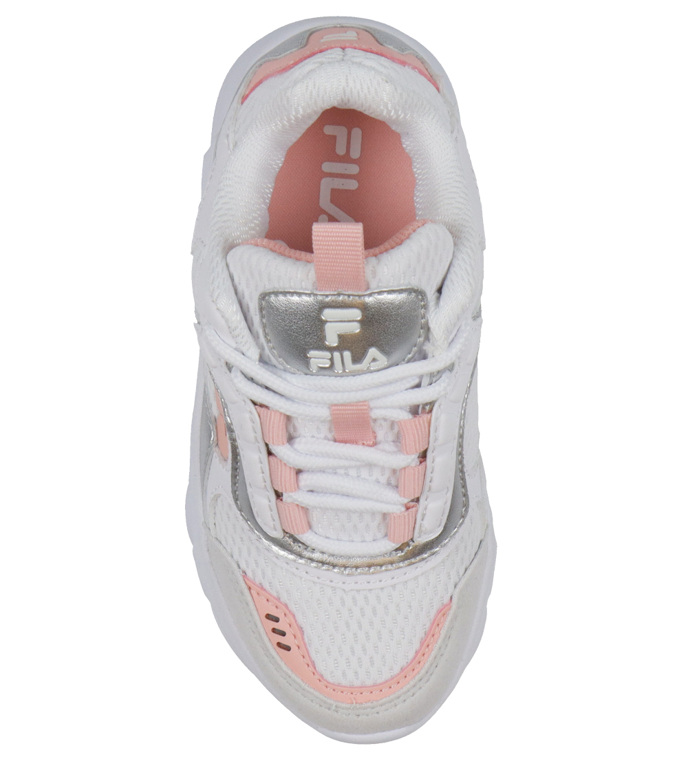 Fila Schuhe - Collene Logo Kids - Weiß/Silber