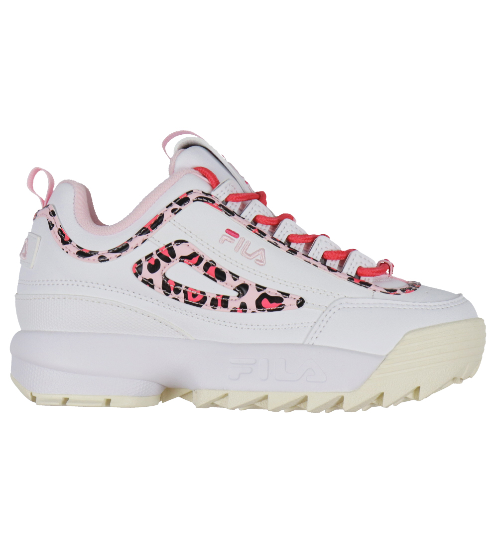 Fila Schuhe - Disruptor P Kids - Weiß/Leopard