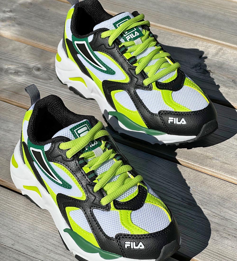 Fila Shoes - CR-CW02 Ray Tracer - Black/Acid Lime