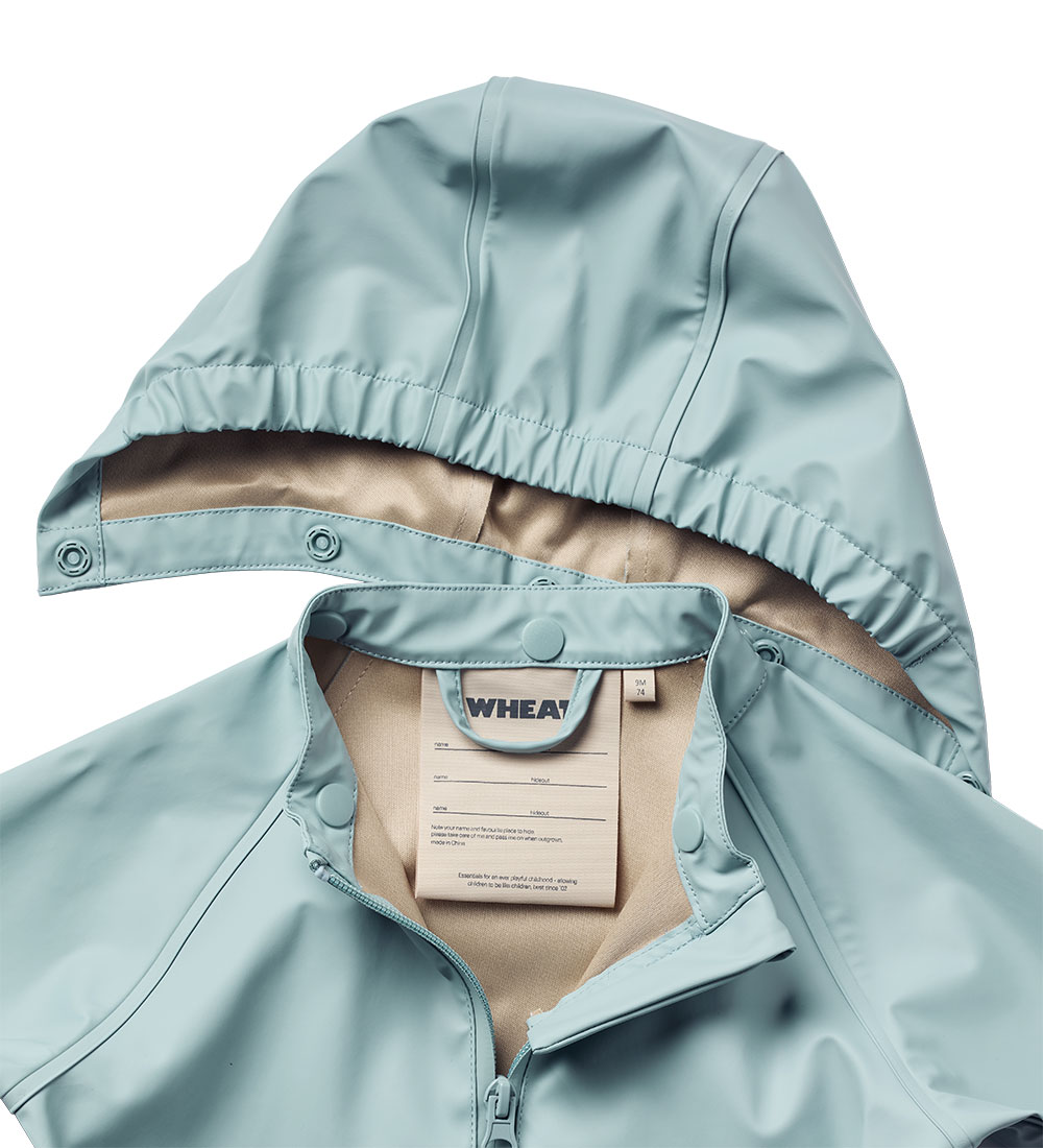 Wheat Rain Jacket - PU - Chardy - Aquamarine
