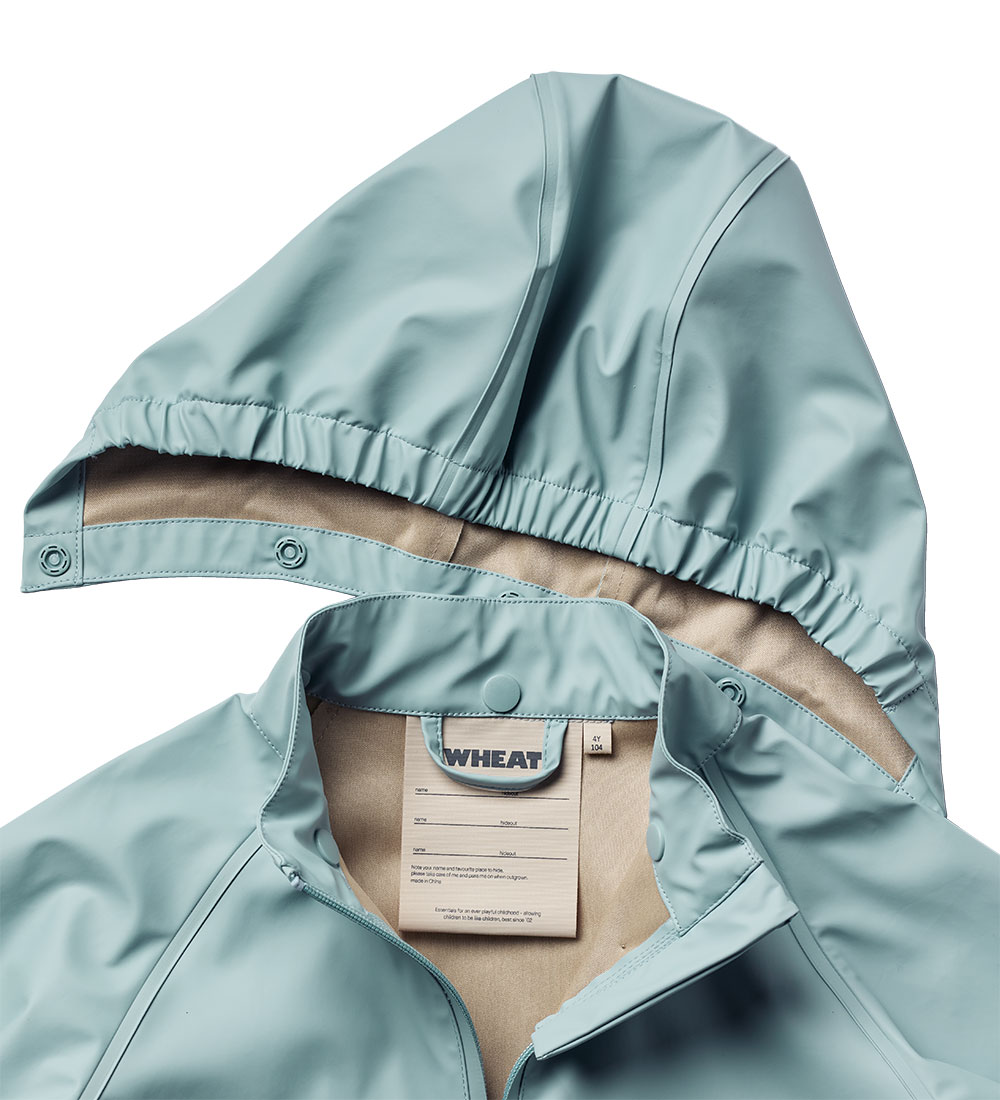 Wheat Regenjacke - PU - Chardy - Aquamarin