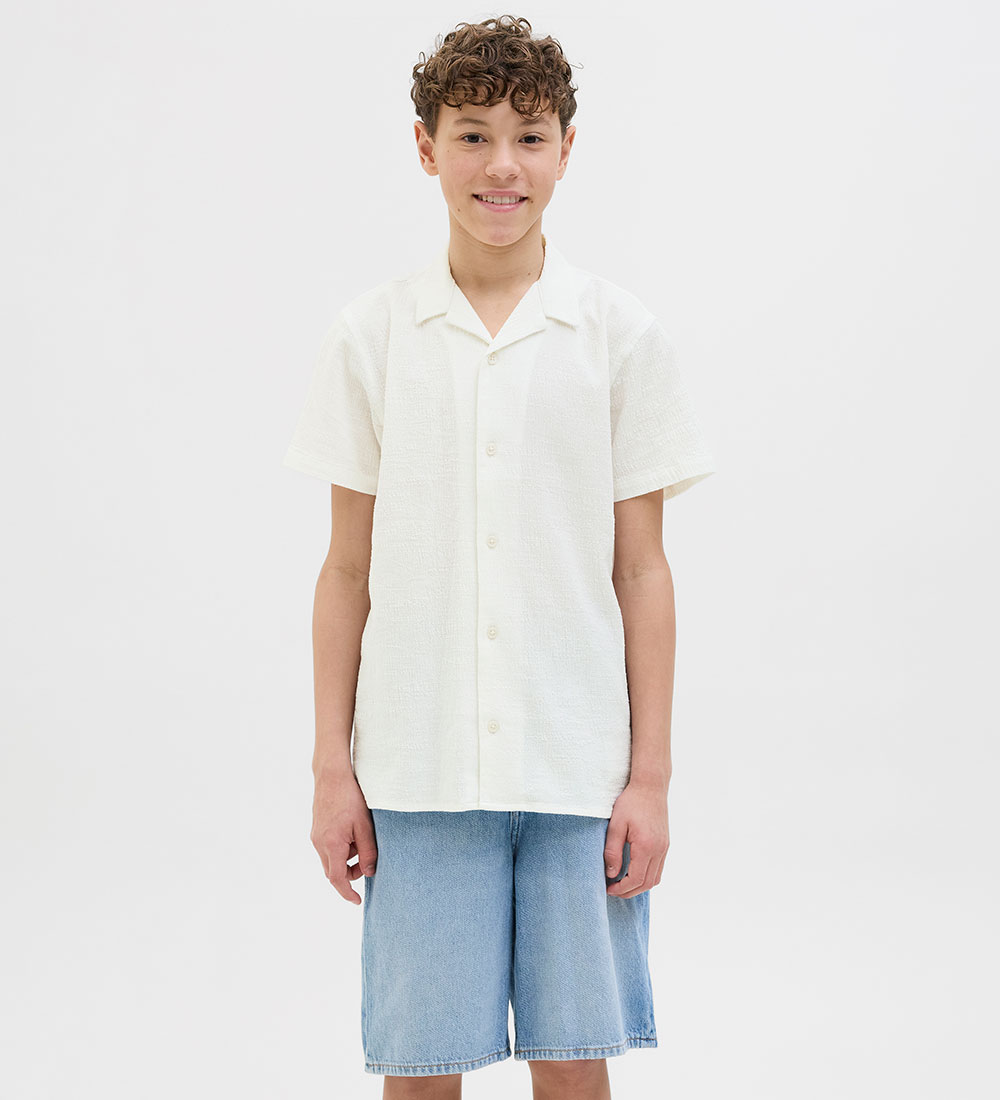 Jack & Jones Shirt - JorLuke - Cloud Dancer