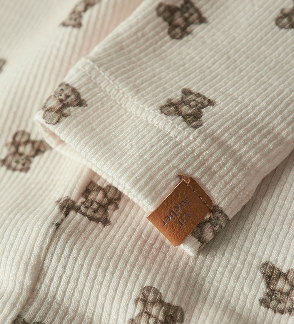 Lil' Atelier Leggingsit - Joustinneule - NbnGavo - Turtledy/Pehm
