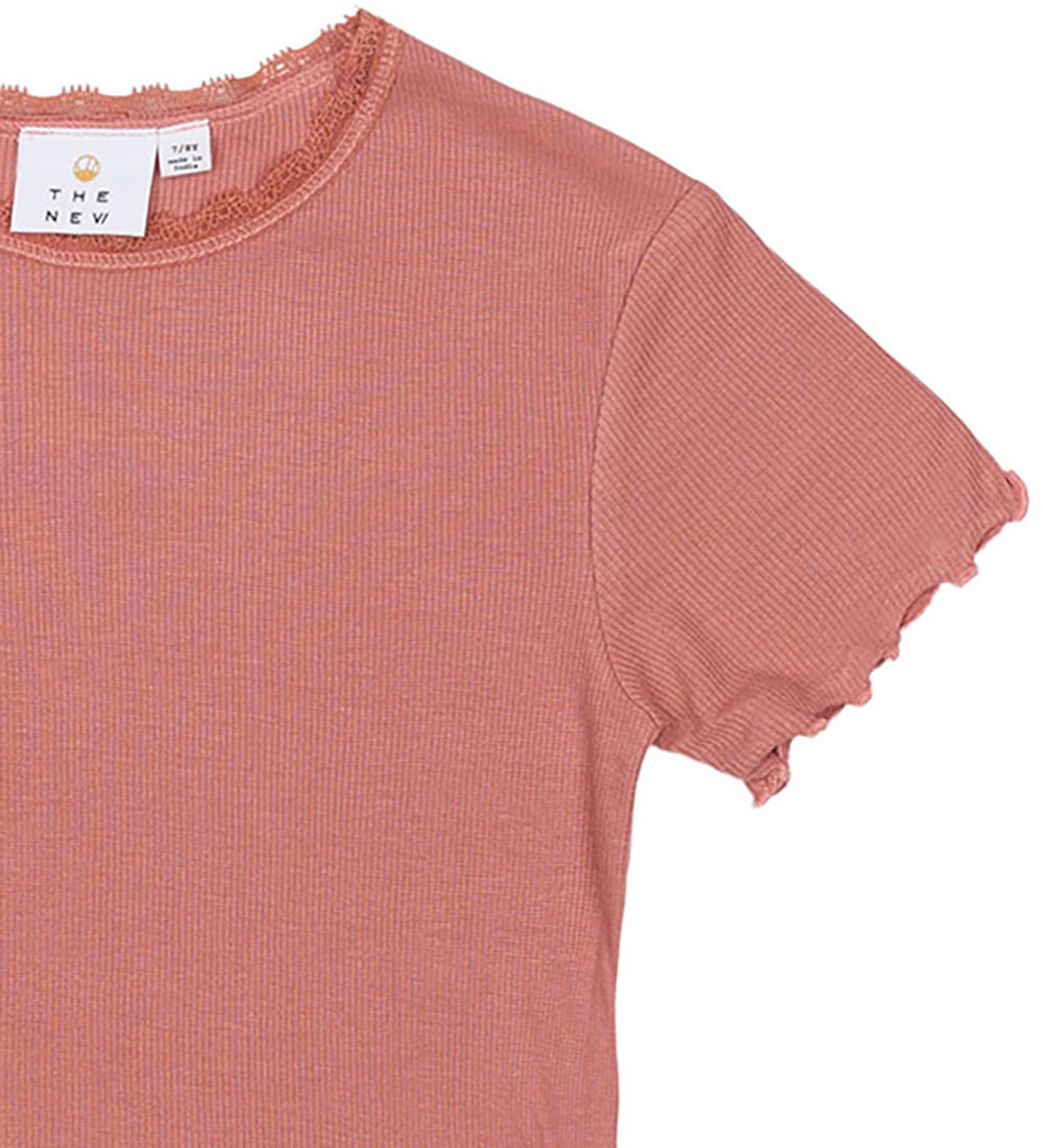 The New T-shirt - Rib - TnLotus - Old Rose