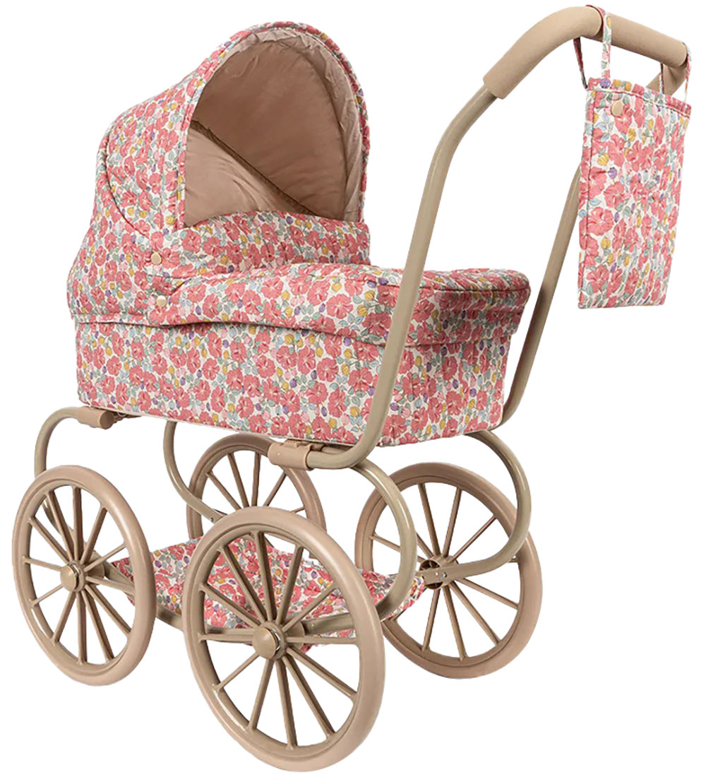 Konges Sløjd Doll pram - Minnie - Rose Anglaise