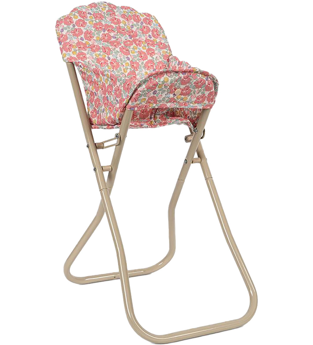 Konges Sløjd Doll's high chair - Rose Anglaise