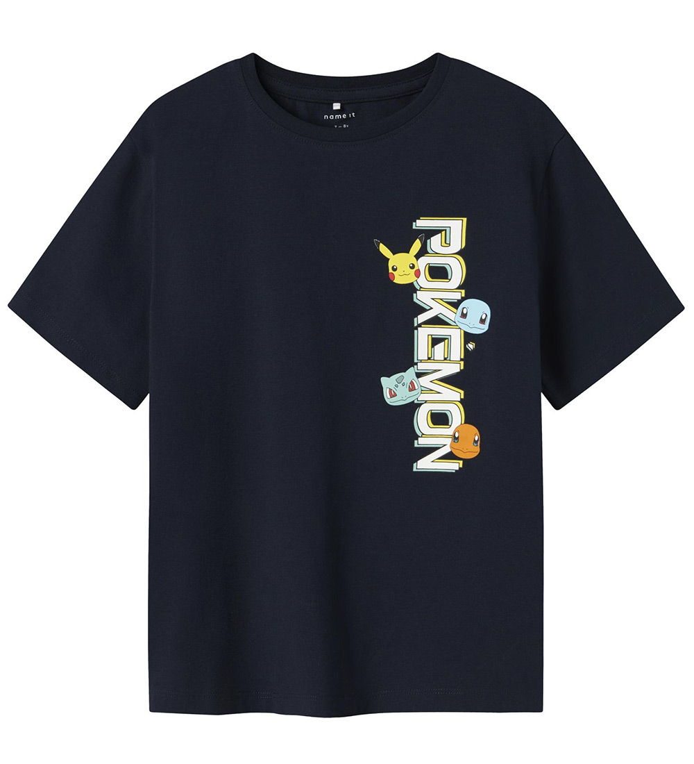 Name It T-shirt - NkmMat Pokémon - Navy Blazer