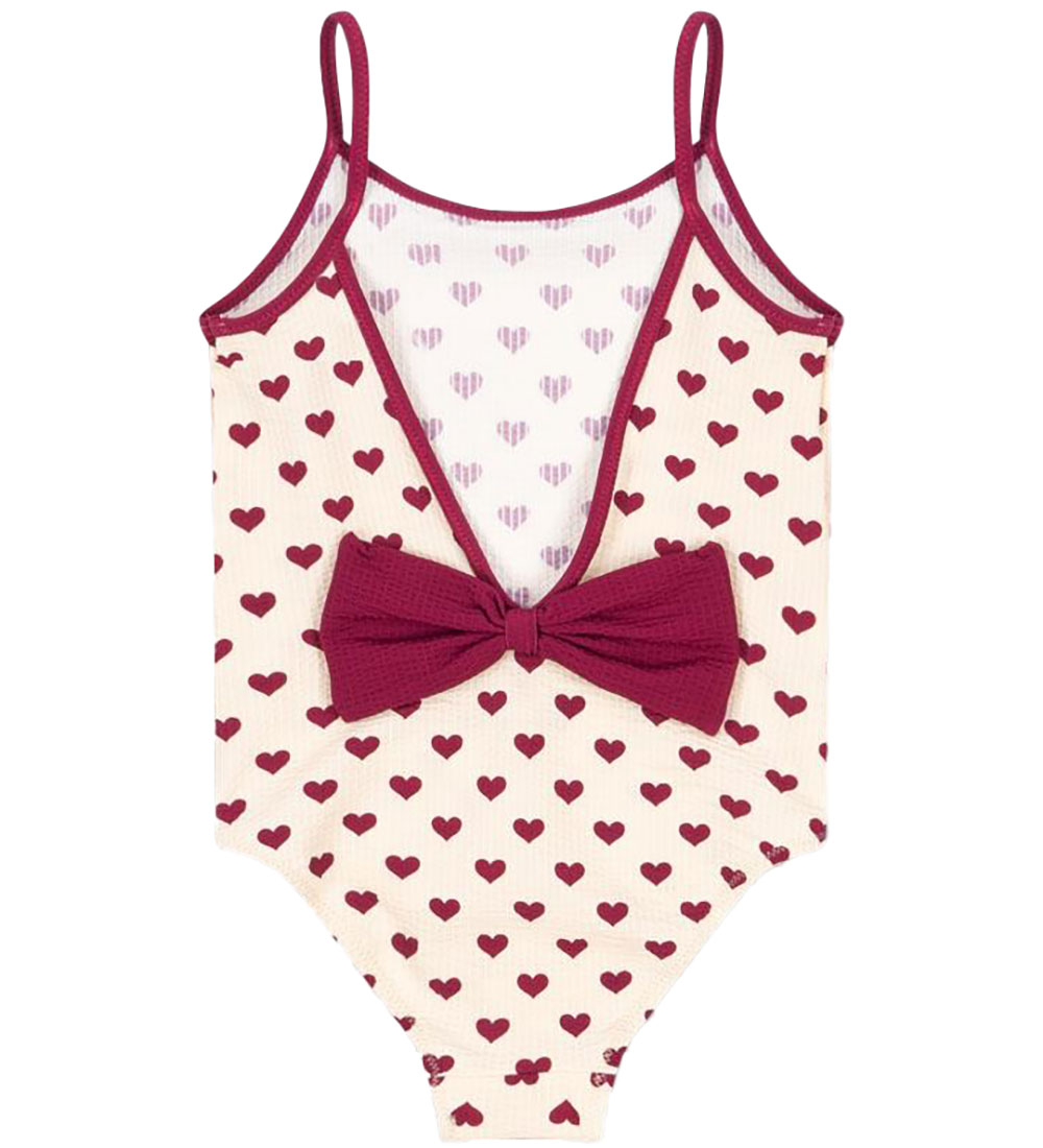 Maillot de Bain Konges Sløjd - Bowie - Sangria au cœur