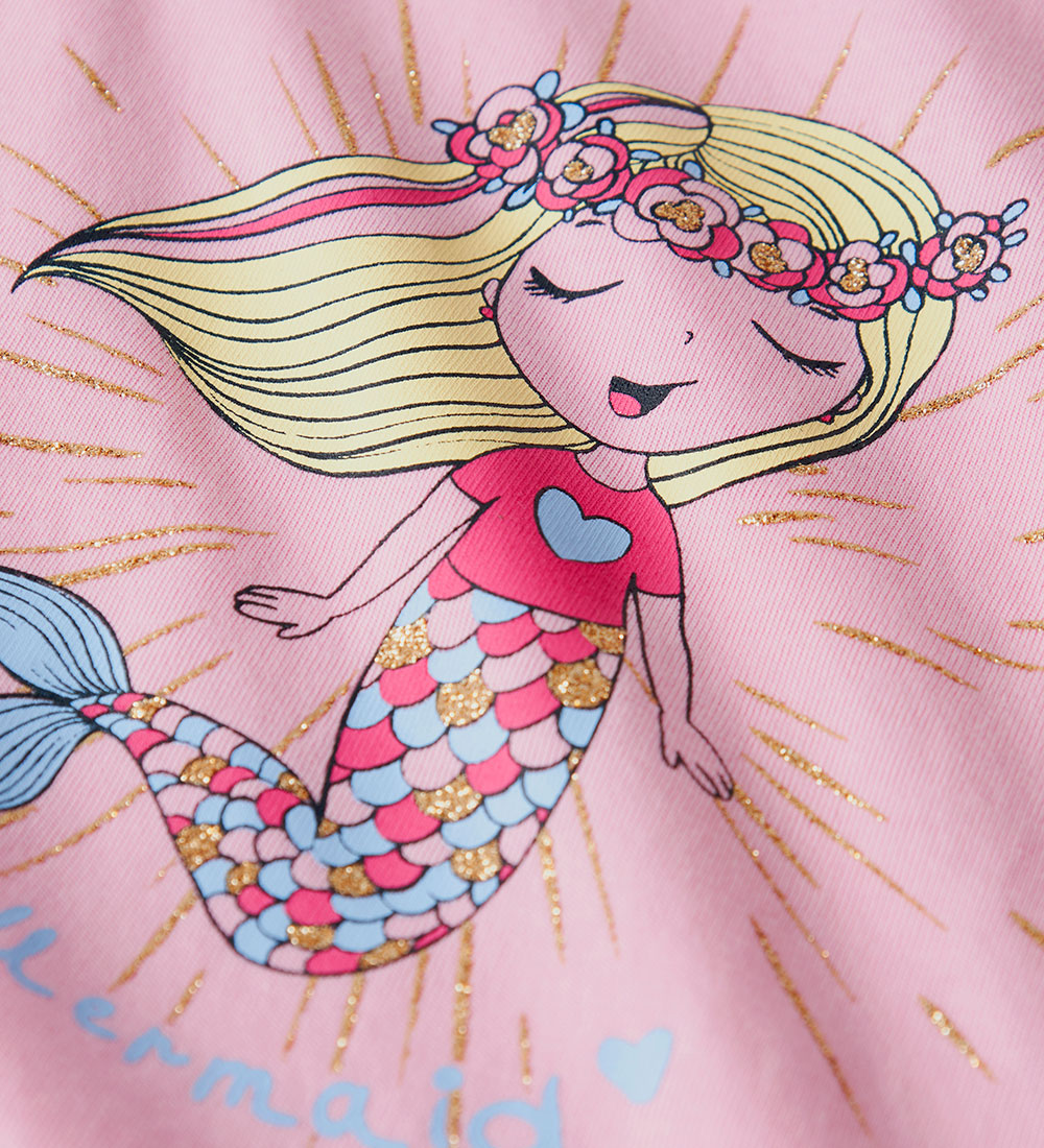 Name It T-shirt - NmfViolet - Pink Frosting/Mermaid